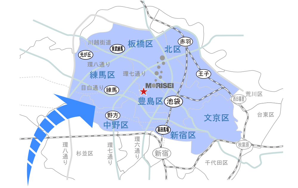 対面訪問エリア